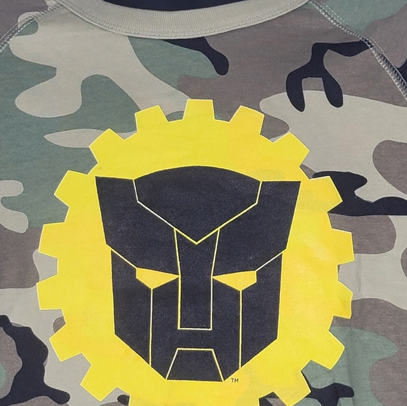 Transformers Camouflage Camo Crew Neck Sweatshirt XL - Picture 3 of 7
